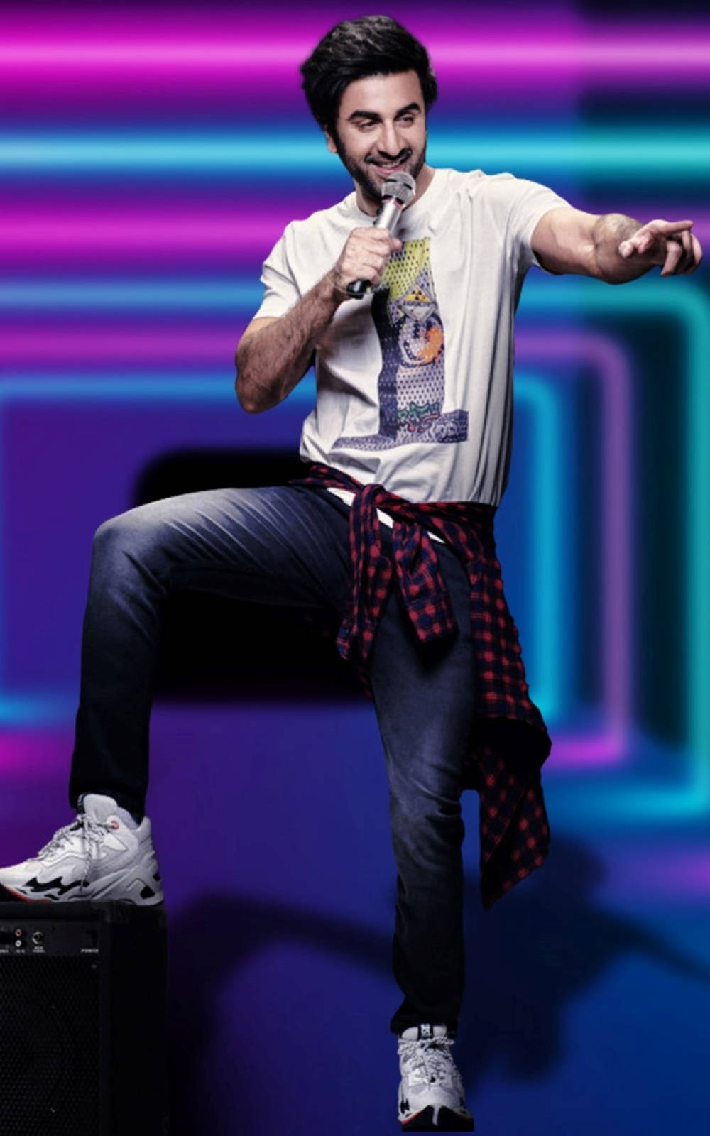Ranbir Kapoor, Single, graphic tee, HD Phone Wallpaper