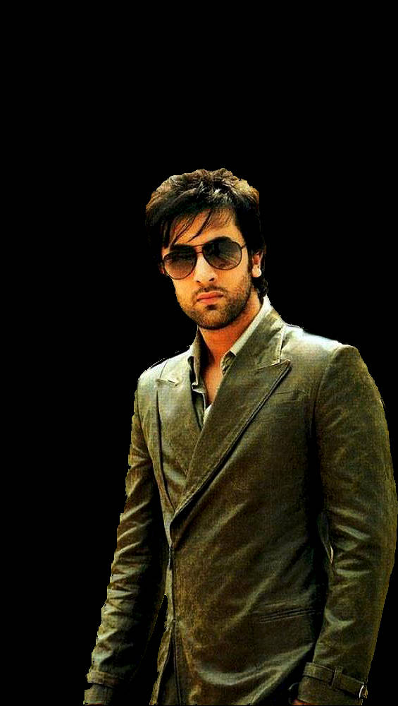 Ranbir Kapoor, olive green jacket, dark sunglasses, SD Phone Wallpaper