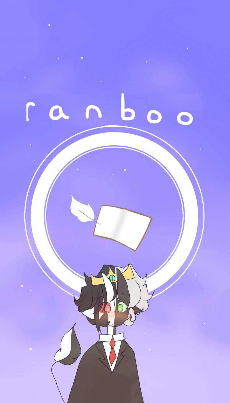 Ranboo, dual-toned hair, eyes, HD Phone Wallpaper