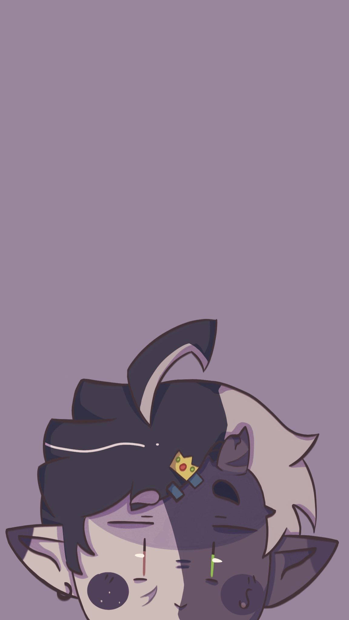 Ranboo, gray, black, Full HD Phone Wallpaper