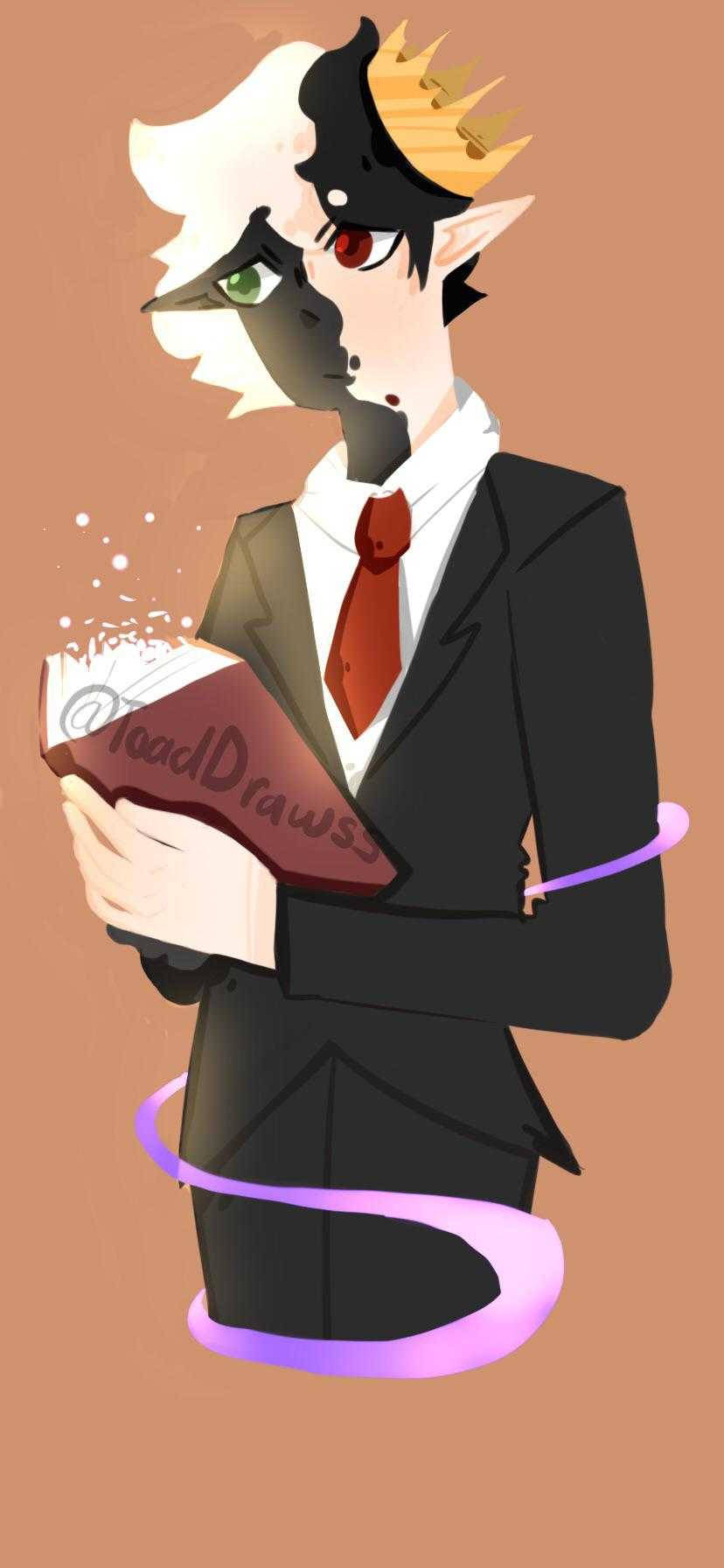 Ranboo, crown, suit, HD Phone Wallpaper