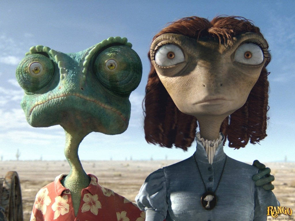 Rango, Beans, blue sky backdrop, SD Desktop Wallpaper