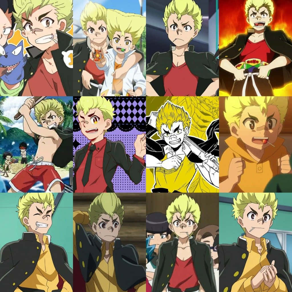 Rantaro Kiyama, blonde-haired boy, anime character scenes, SD Desktop Wallpaper