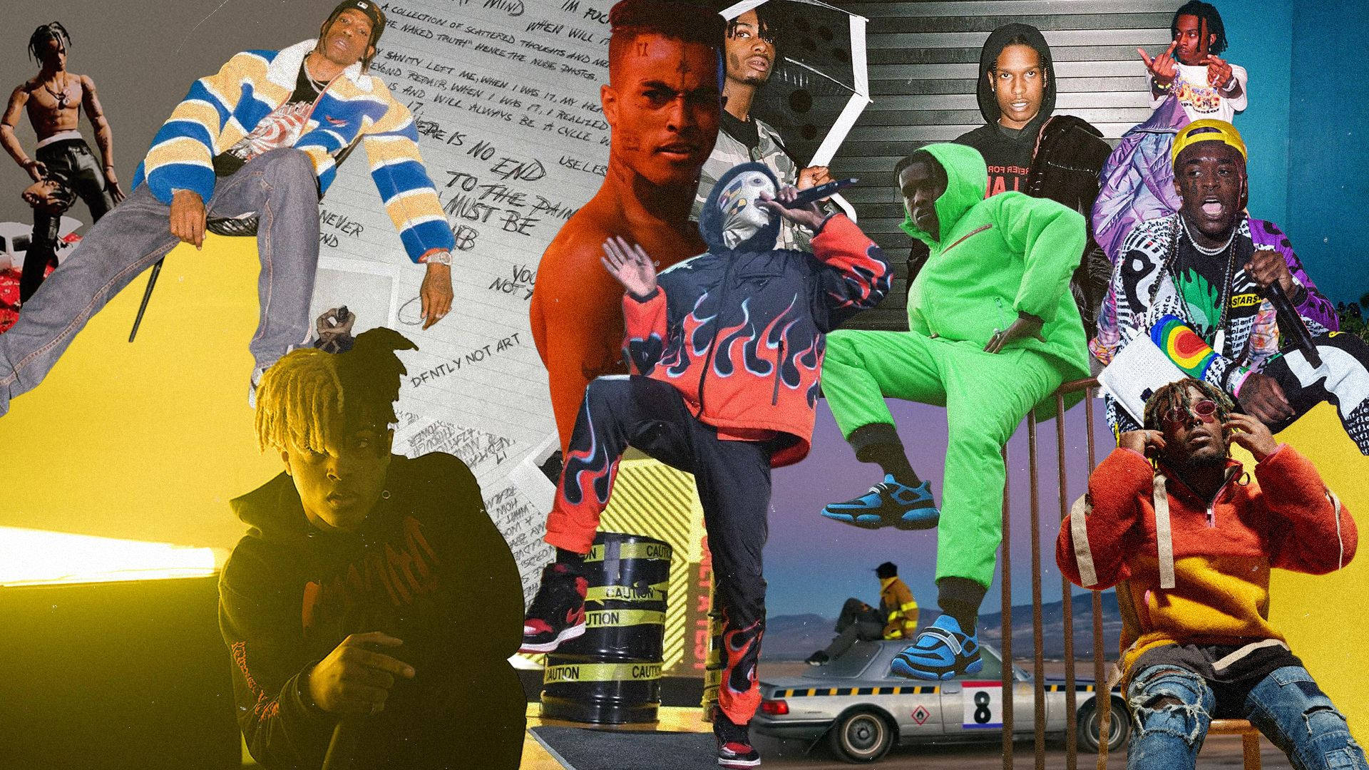 Rap fashion, streetwear, graffiti, Full HD Desktop Wallpaper