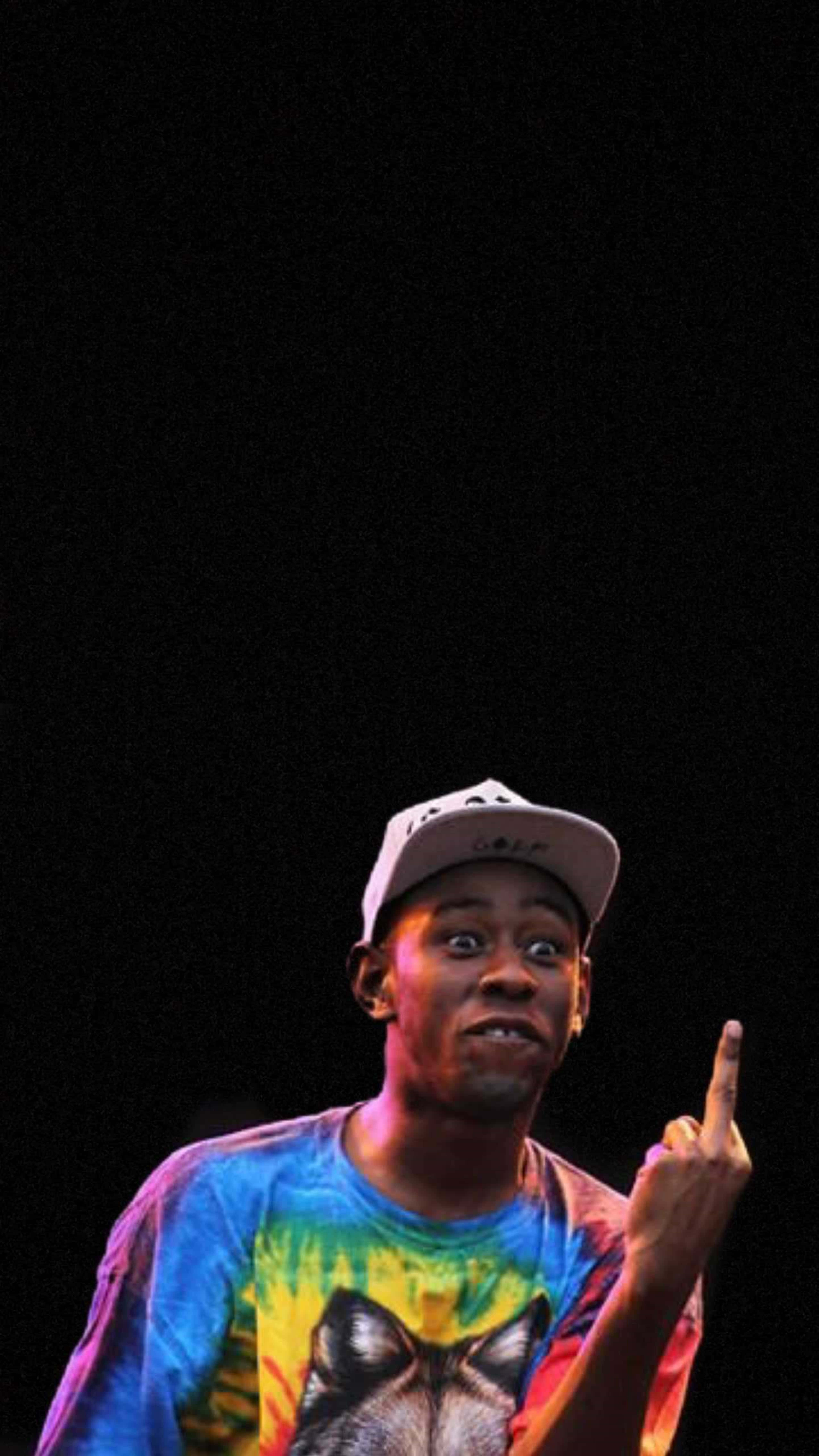 4K Rapper, colorful tie-dye shirt, cap, 5K Phone Wallpaper