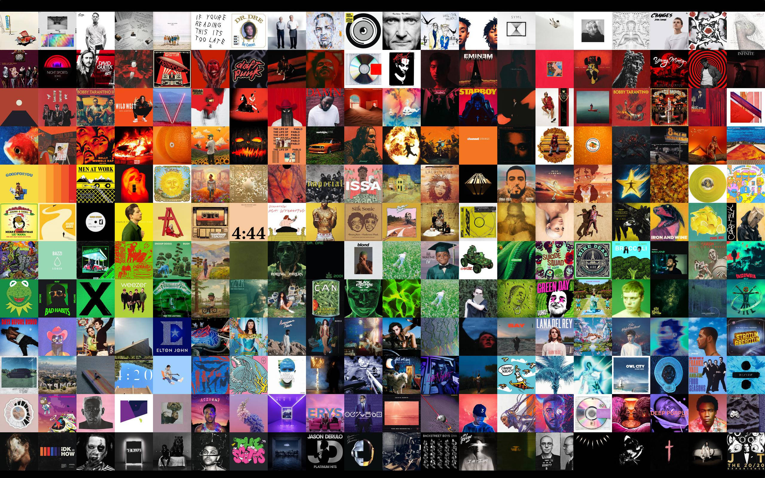 Rap Computer, 2560 x 1600, album covers, 2K Desktop Wallpaper