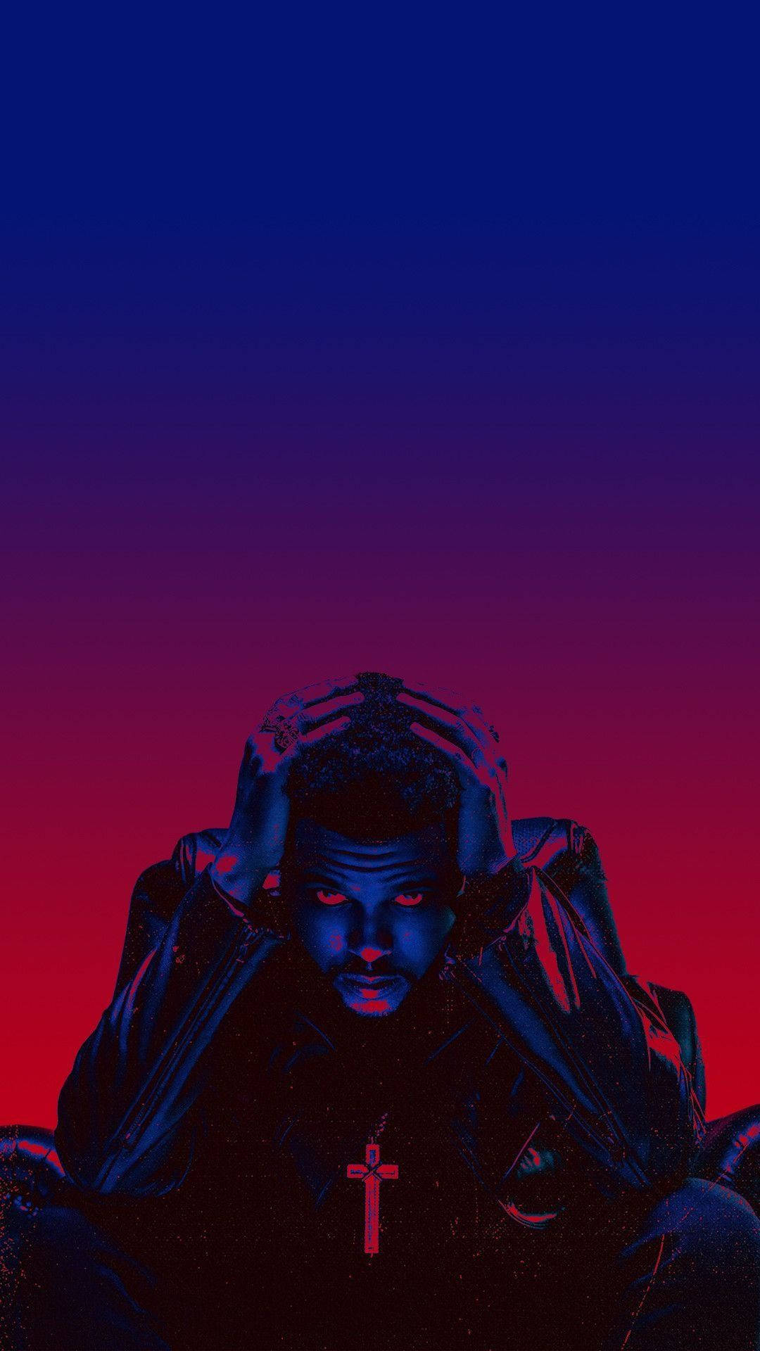 rap artist, cross necklace, dark jacket, Full HD Phone Wallpaper