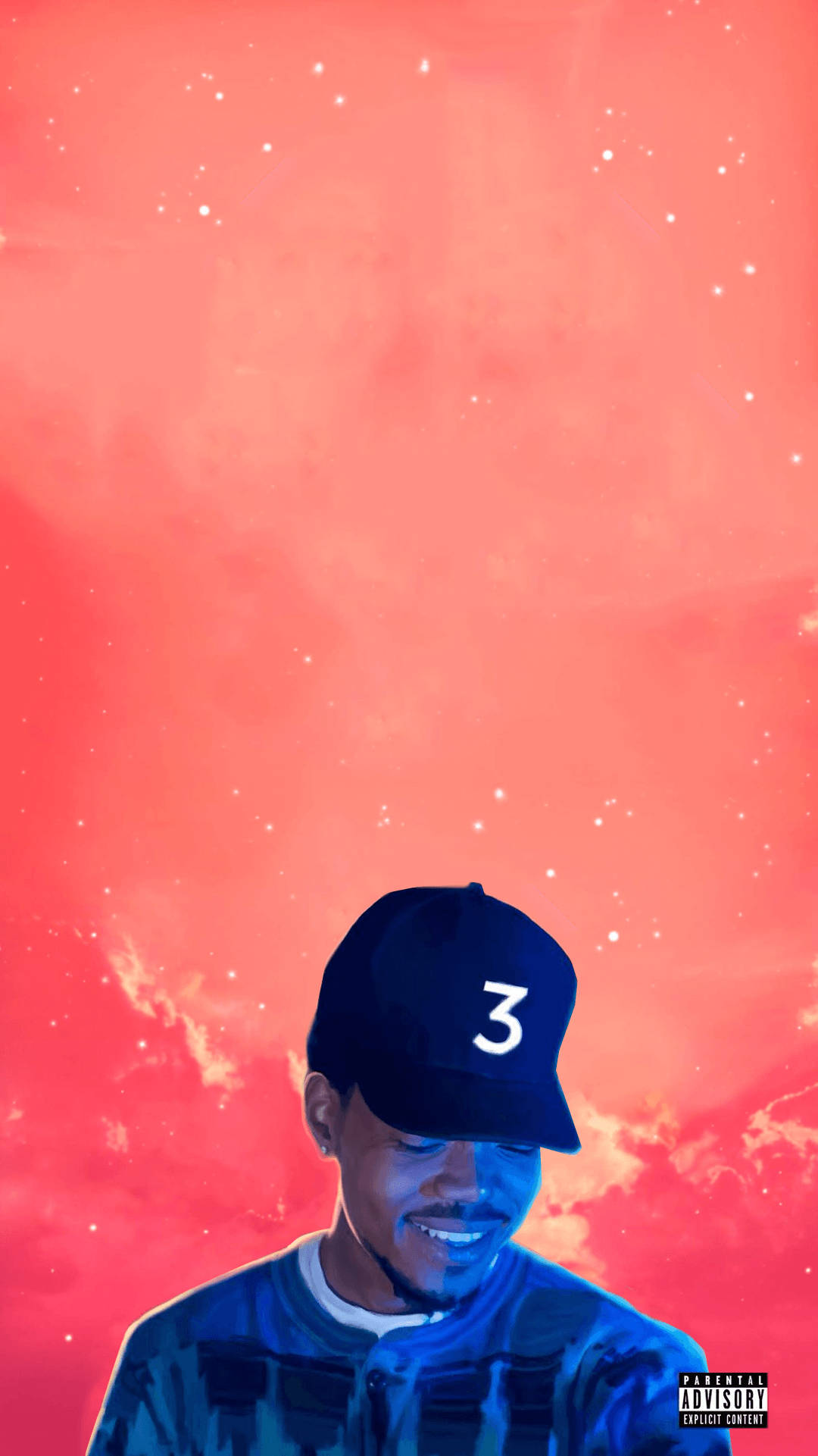Red Sky, album cover, black cap, Full HD Phone Wallpaper