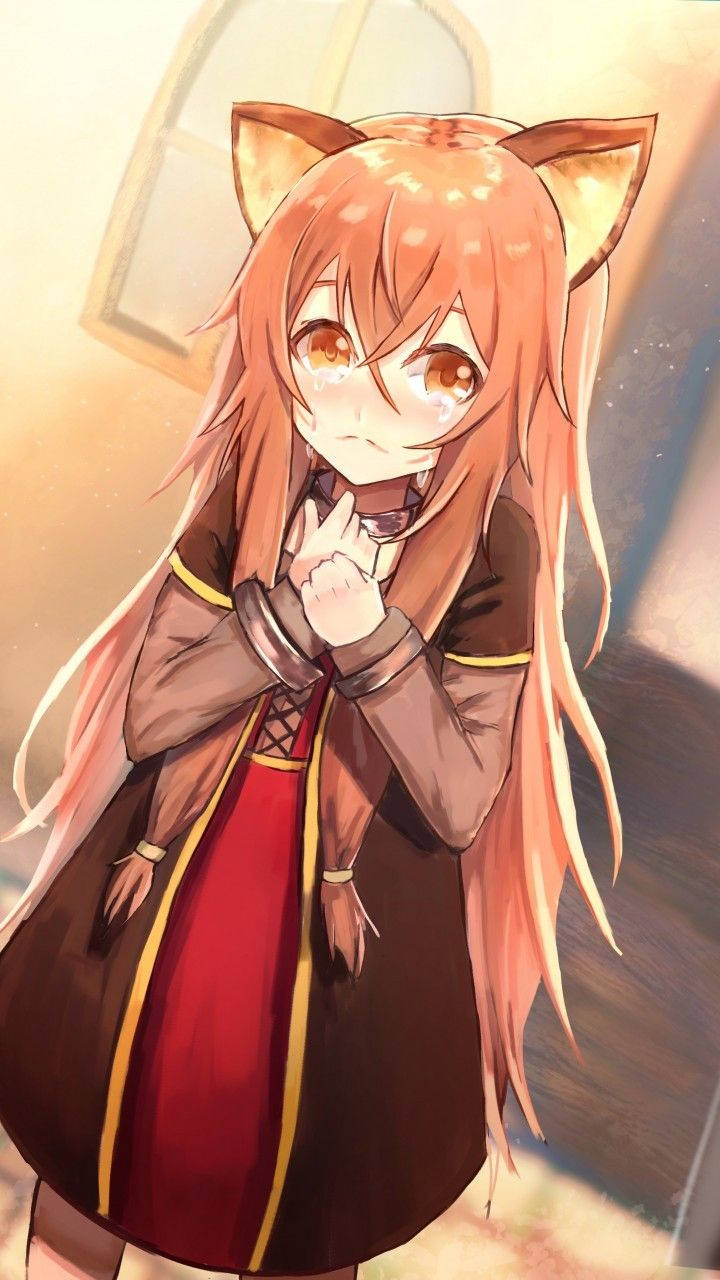 Raphtalia, fox ears, long orange hair, HD Phone Wallpaper