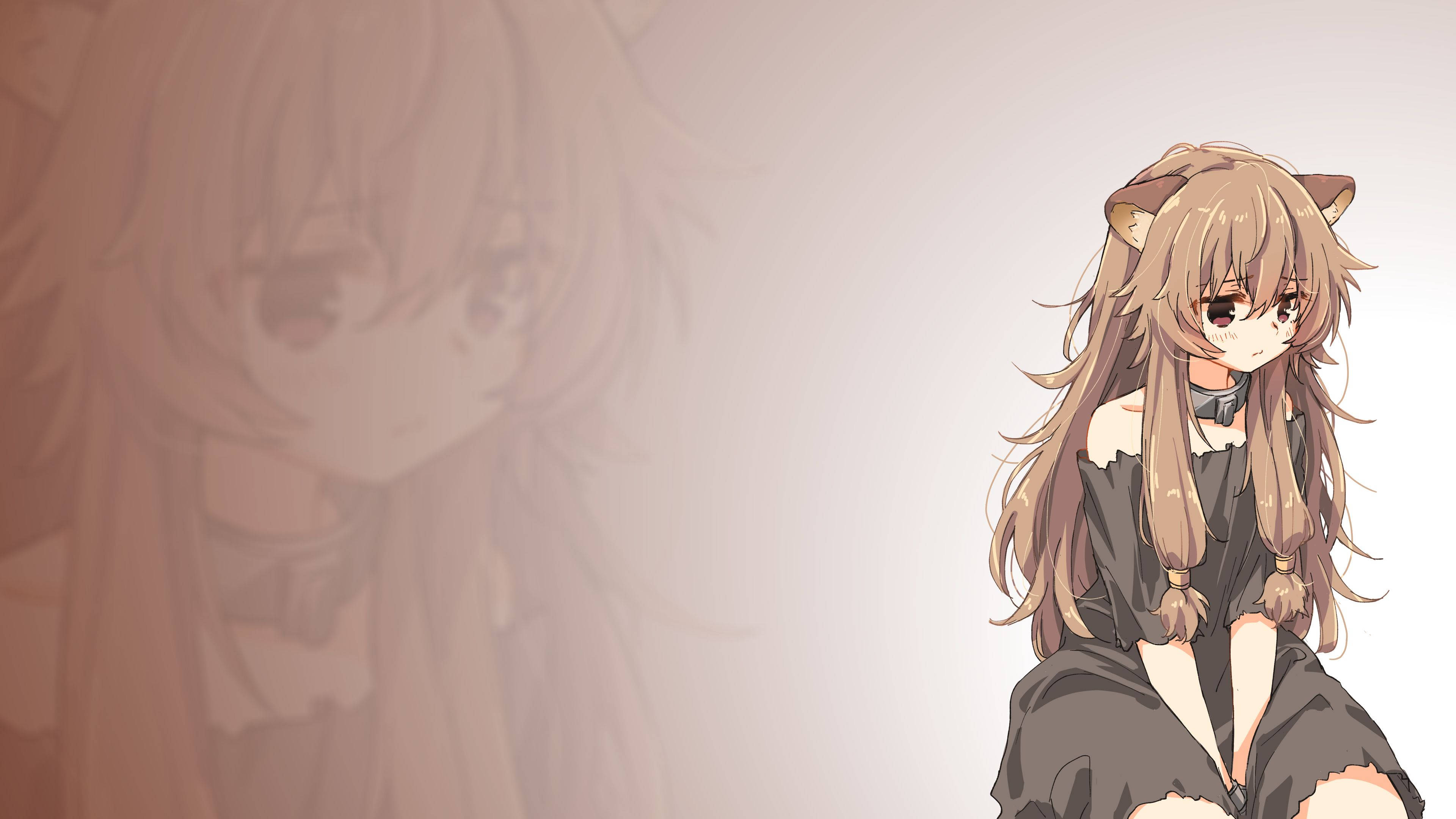 Raphtalia, fox ears, long hair, 4K Desktop Wallpaper