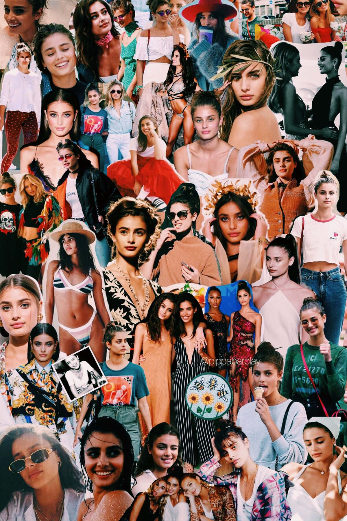 Rapper Collage, music legends, young women, HD Phone Wallpaper