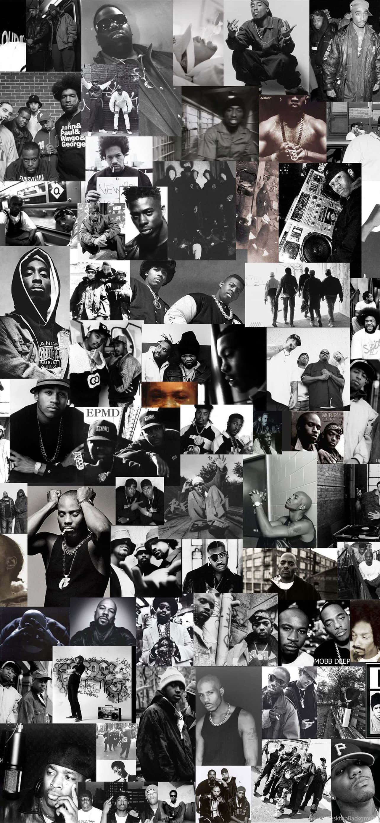 Rapper Collage, hip hop artists, urban streetwear, 2K Phone Wallpaper
