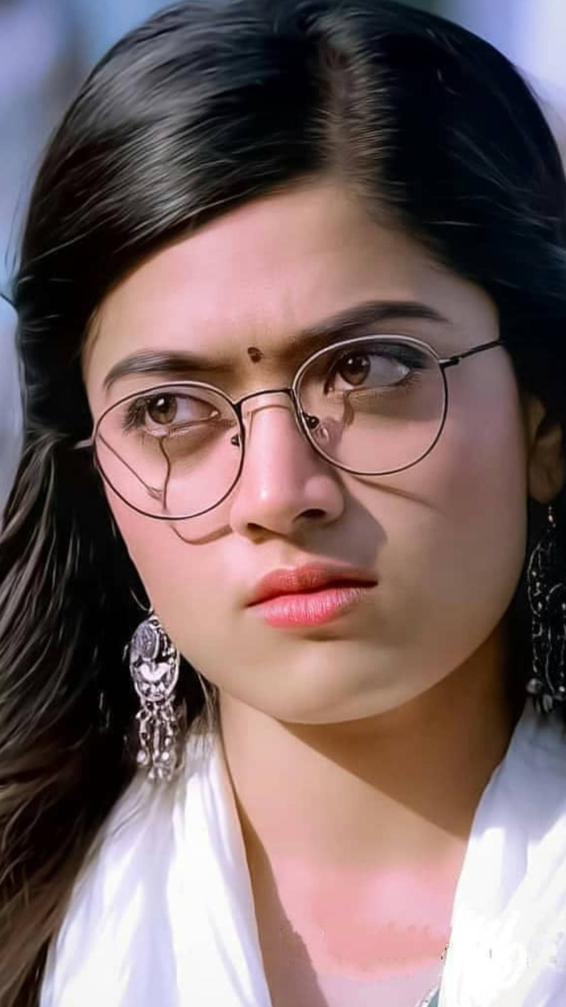 Rashmika Mandanna, HD, eyeglass, 2K Phone Wallpaper