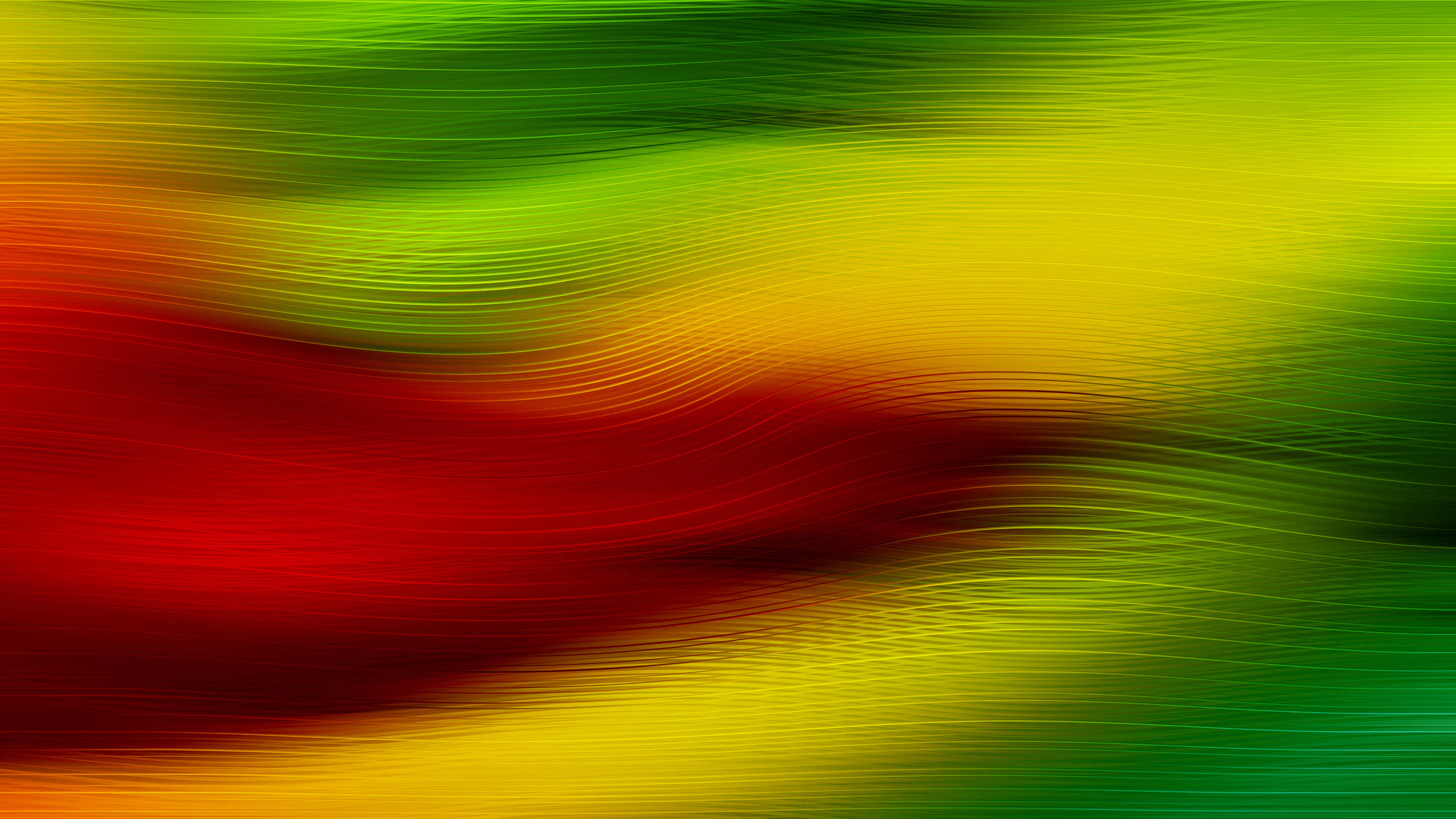 Rasta-colored poncho, setting sun, beach, 4K Desktop Wallpaper