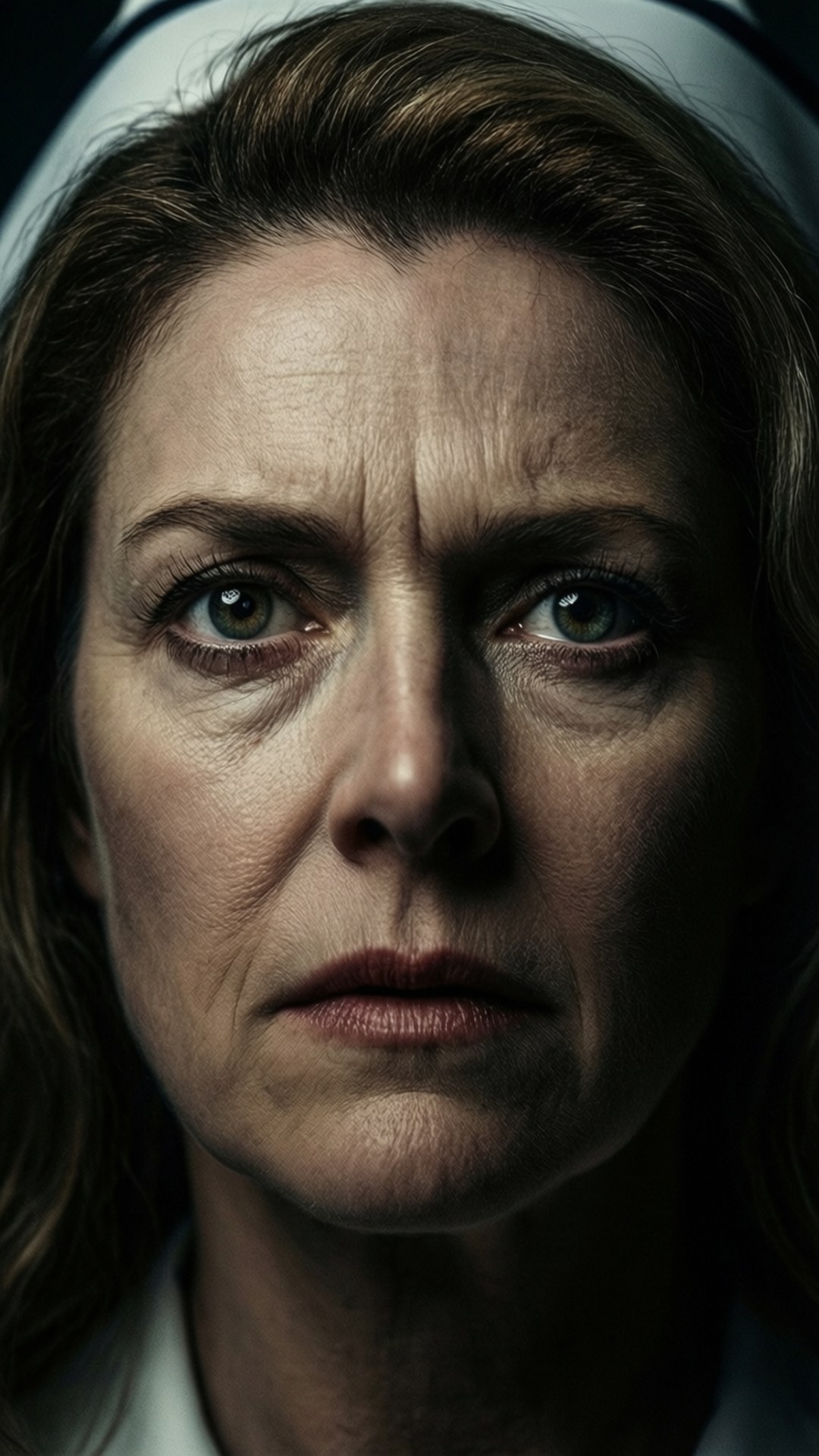 Ratched, nurse, tired eyes, Full HD Phone Wallpaper