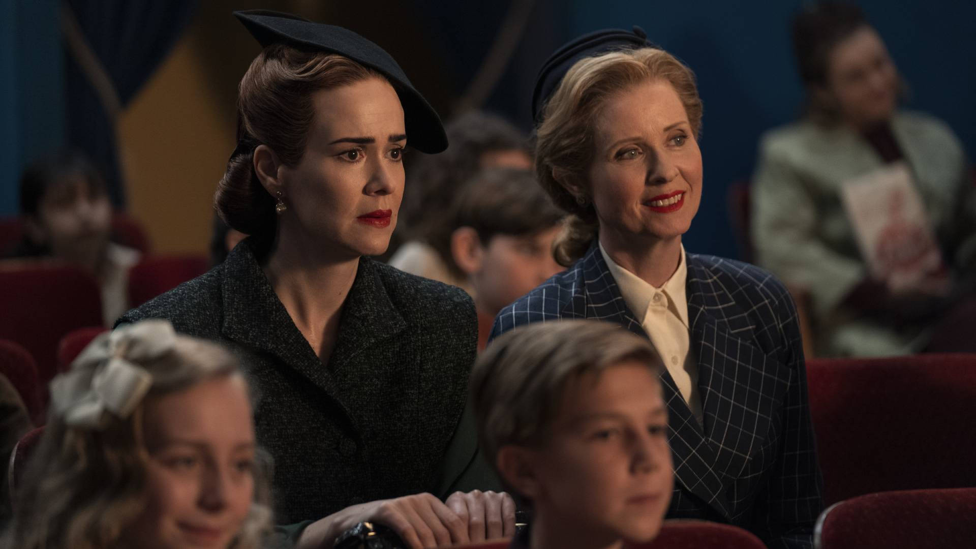 Ratched, 1940s attire, theater, Full HD Desktop Wallpaper