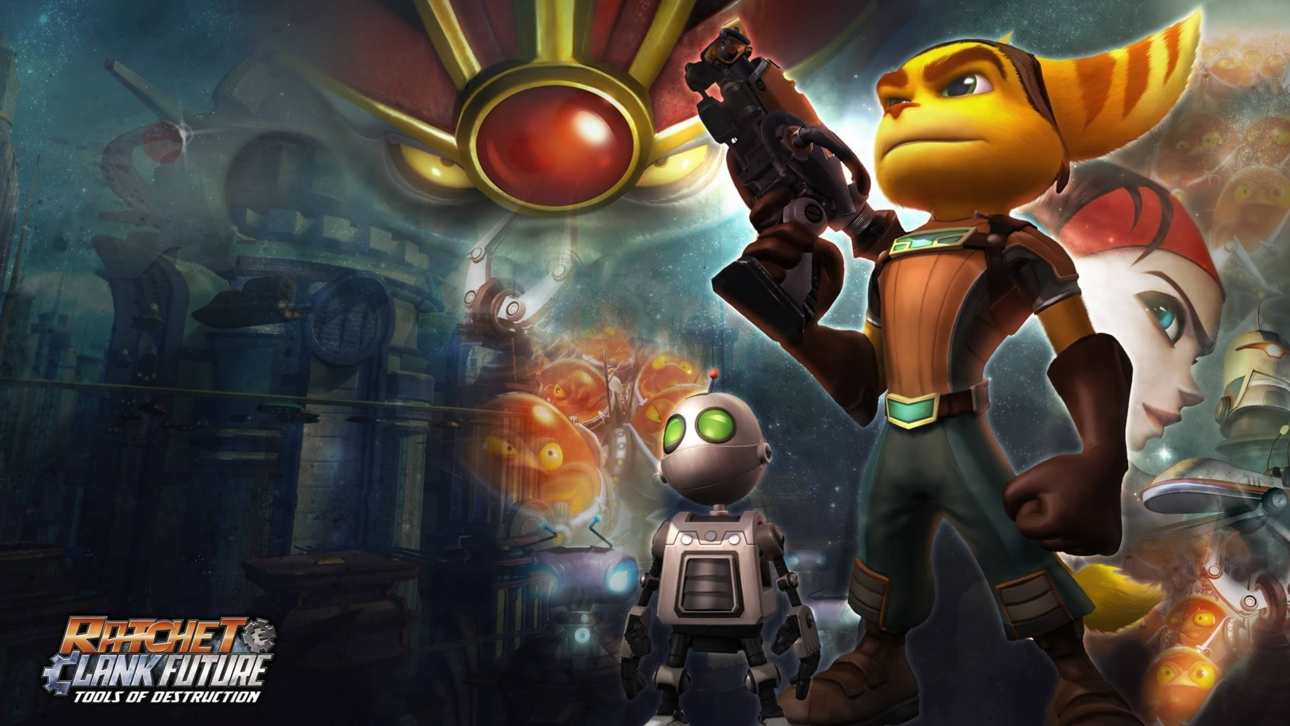 Ratchet and Clank 2007, Ratchet, Clank, 5K Desktop Wallpaper