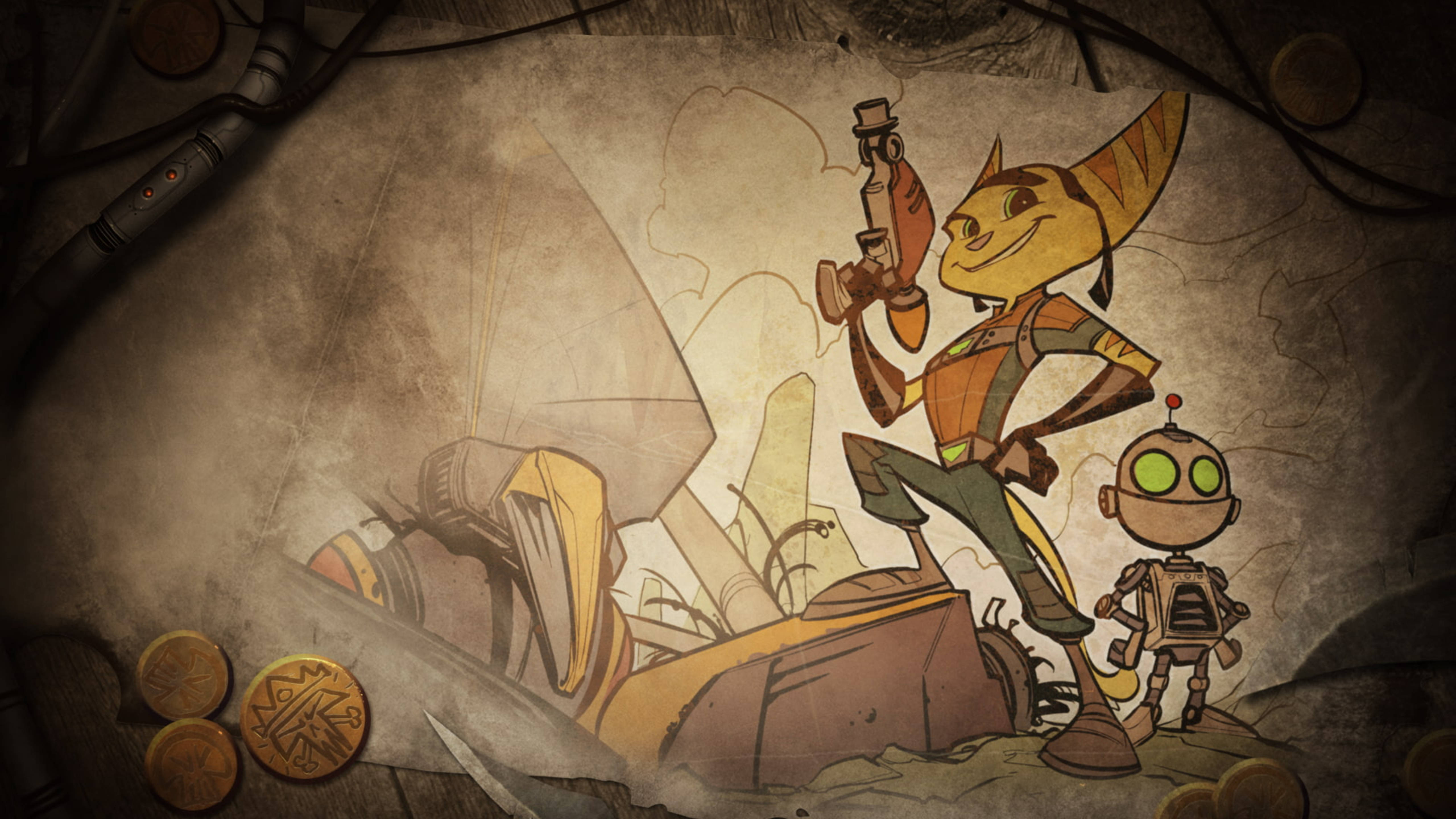 Ratchet and Clank, Future, Booty, 5K Desktop Wallpaper