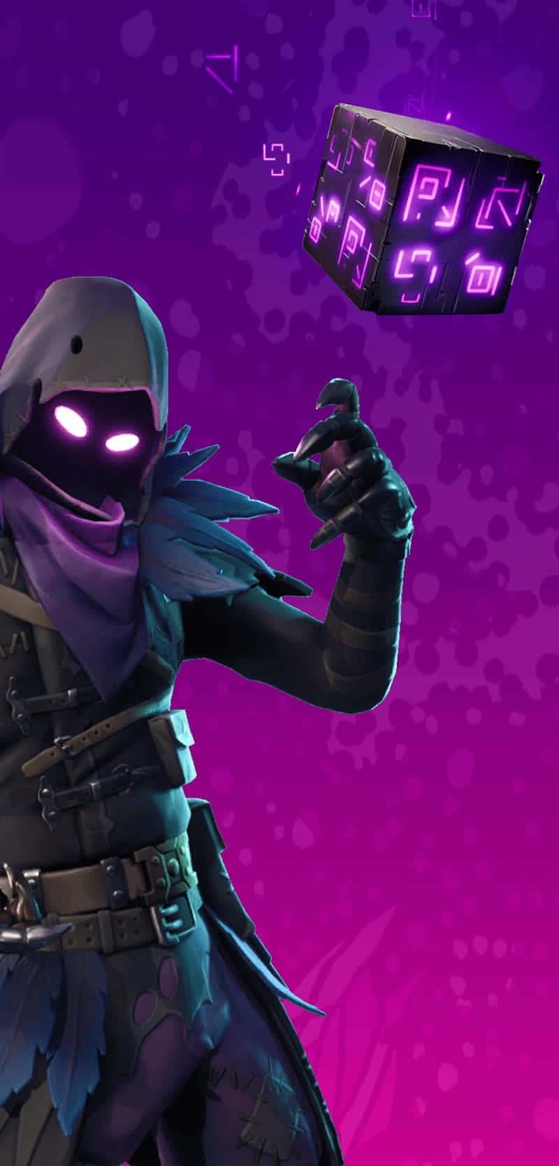 Raven Fortnite Skin, Fortnite, hooded character, HD Phone Wallpaper