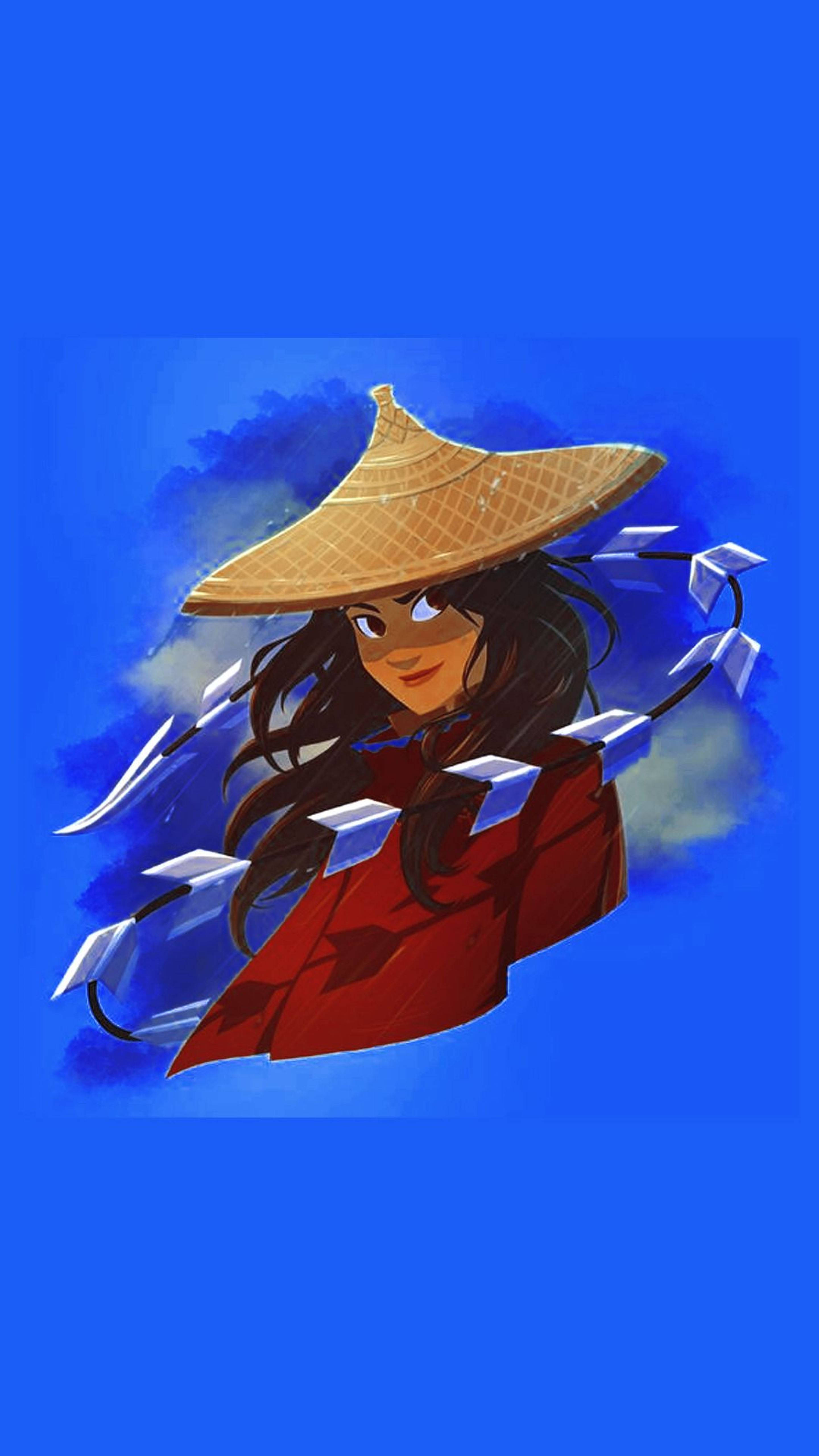 Raya And The Last Dragon, Raya, blue sky, 5K Phone Wallpaper