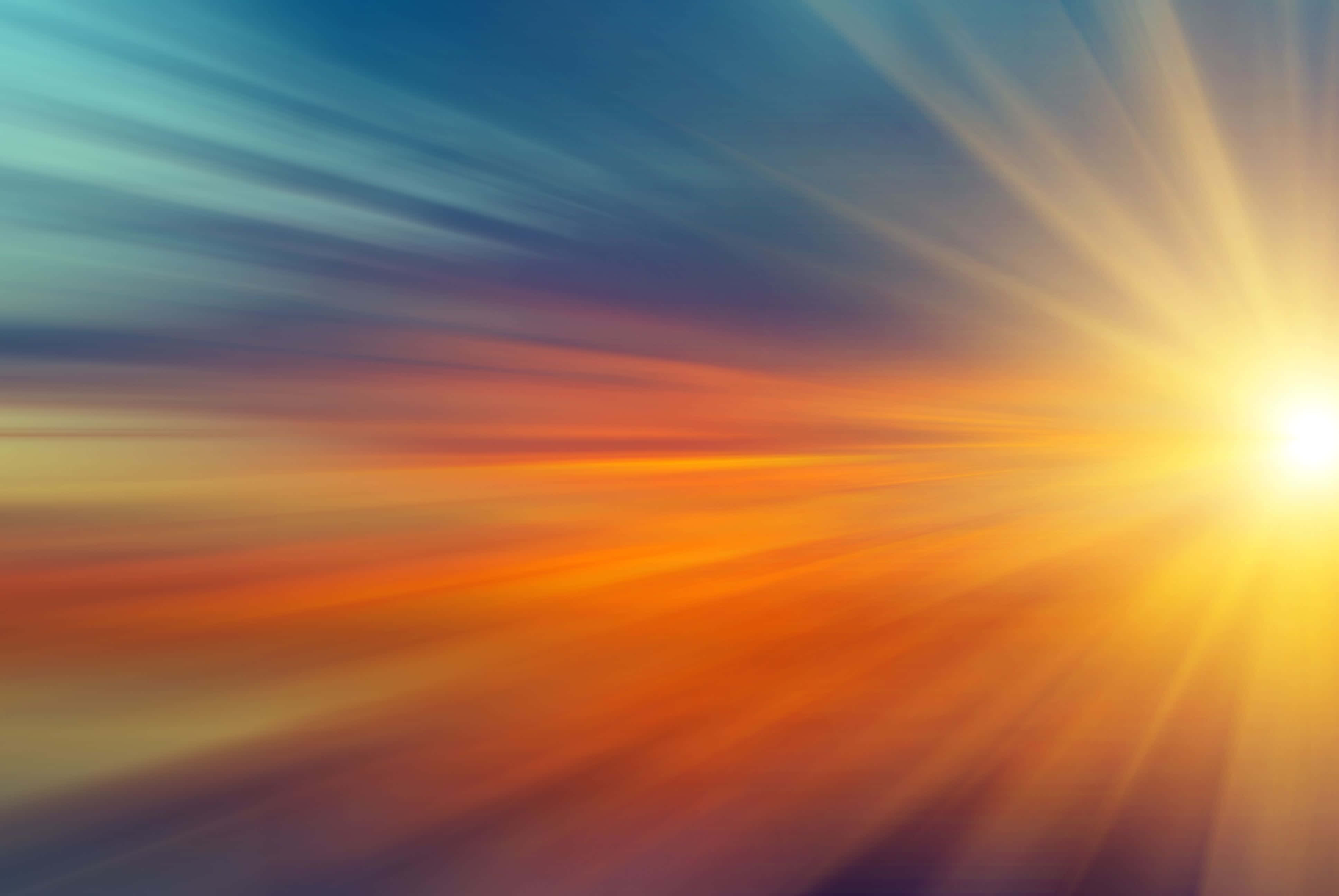 sunburst, orange, yellow, 4K Desktop Wallpaper