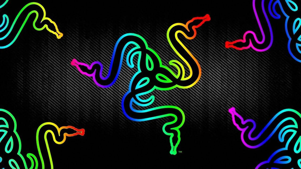 Razer, rainbow, neon, HD Desktop Wallpaper