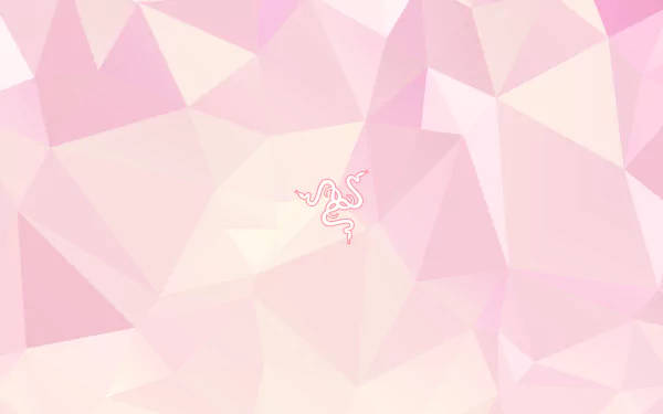 Razer, pastel pink, minimalist geometric, SD Desktop Wallpaper