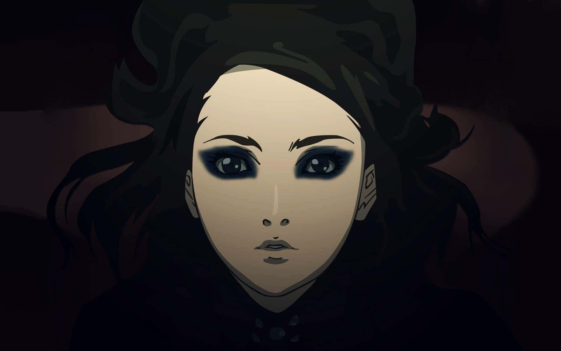 Re-l Mayer, anime, dark eyes, Full HD Desktop Wallpaper