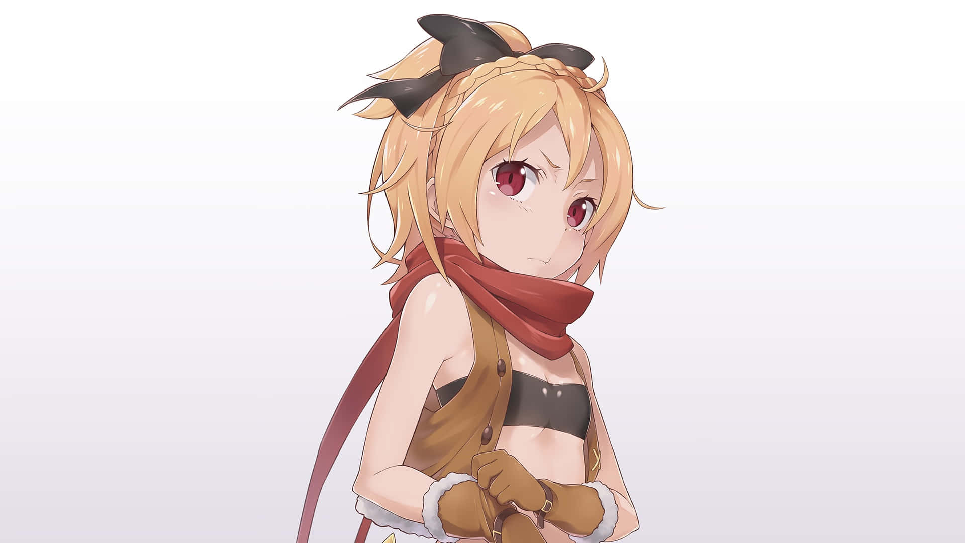 Re:Zero, felt, blonde hair, Full HD Desktop Wallpaper