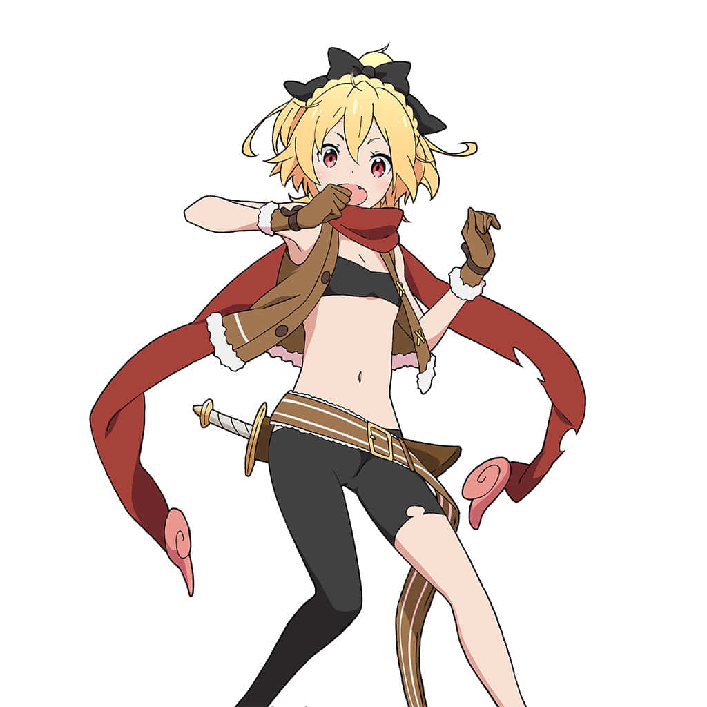 Re:Zero, blonde hair, red eyes, SD Desktop Wallpaper