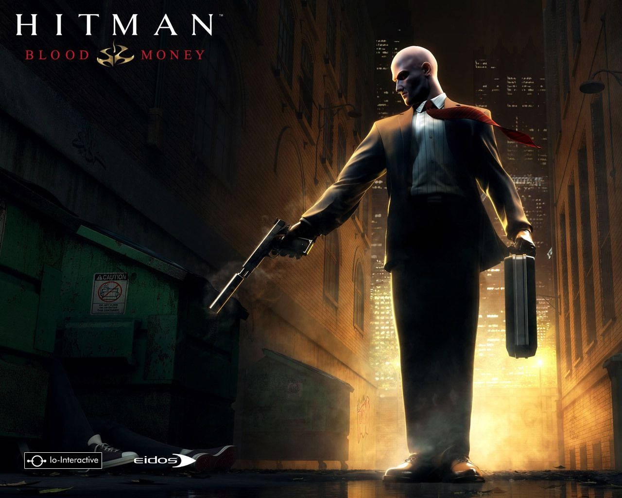 Hitman, bald assassin, suit, HD Desktop Wallpaper