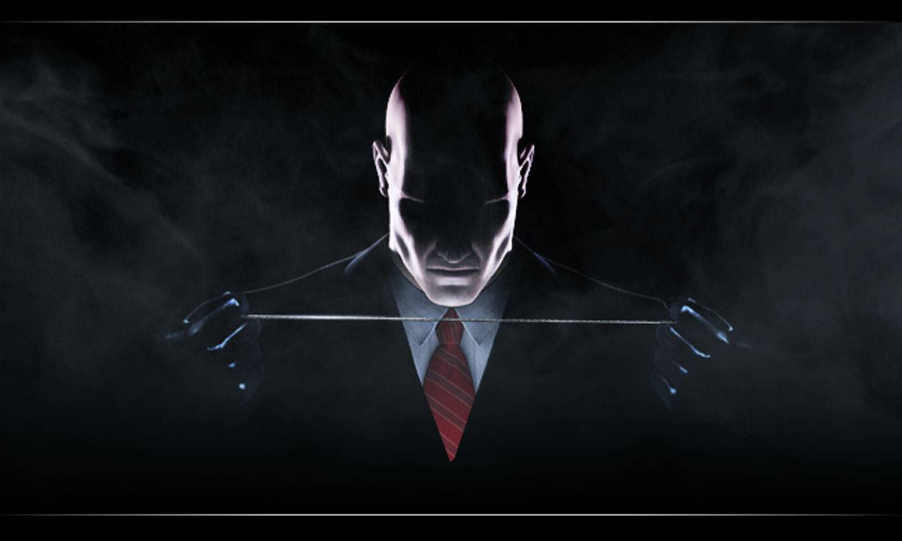 Real Hitman, bald man, suit, HD Desktop Wallpaper