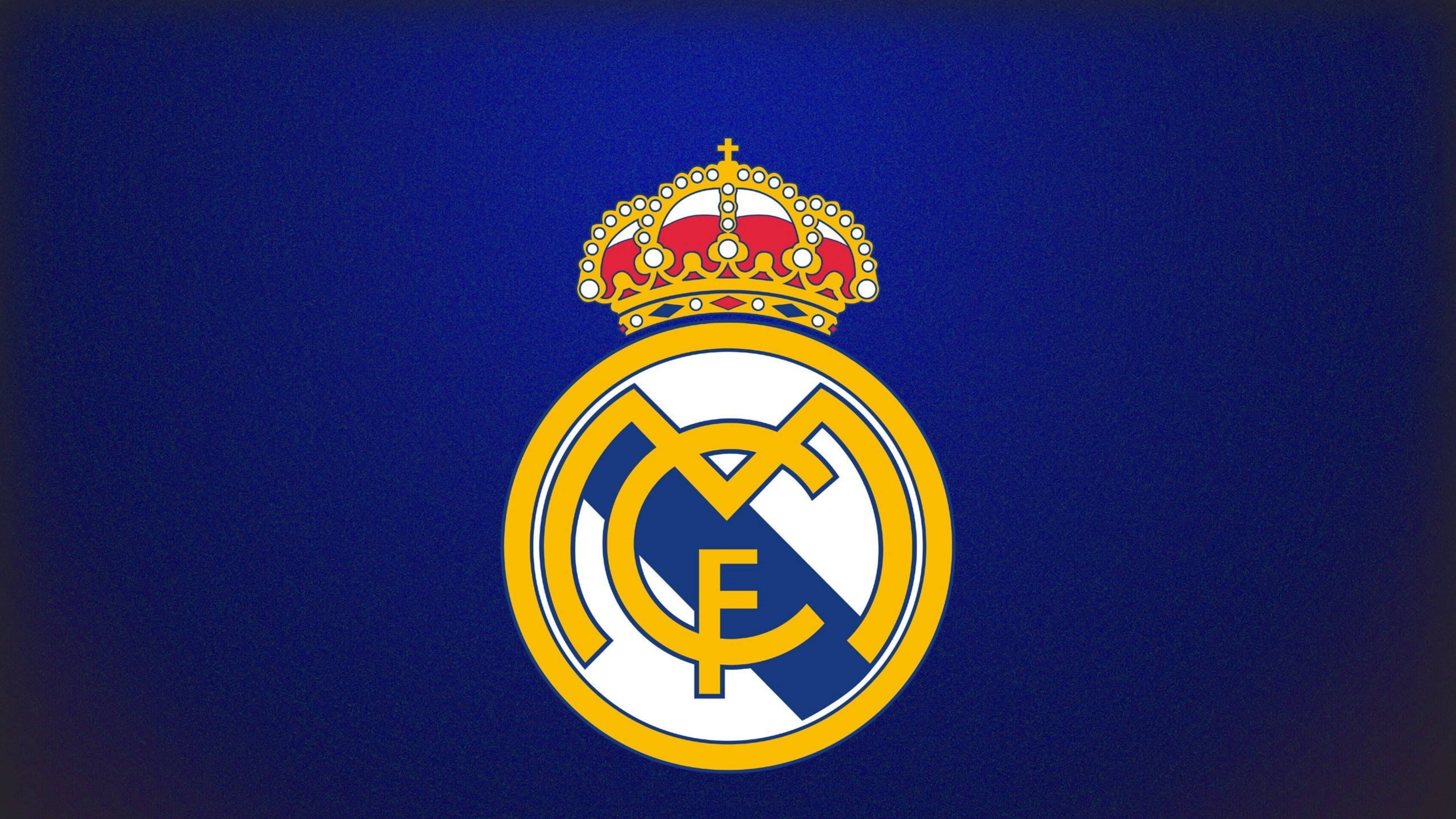 Real Madrid, crest, crown, 4K Desktop Wallpaper