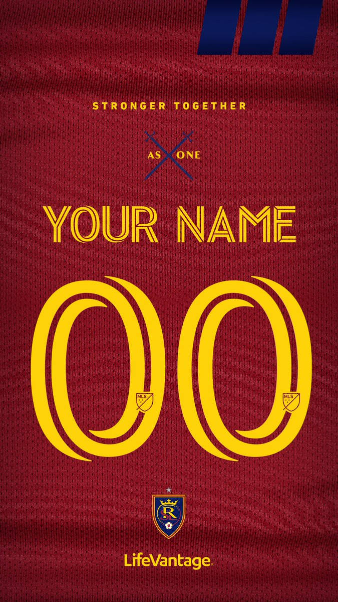 Real Salt Lake, maroon, yellow, SD Phone Wallpaper