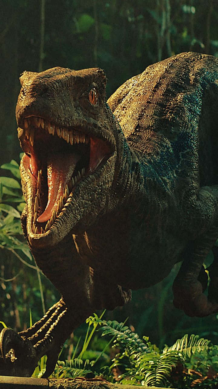 realistic dinosaur, roaring dragon, sharp teeth, HD Phone Wallpaper