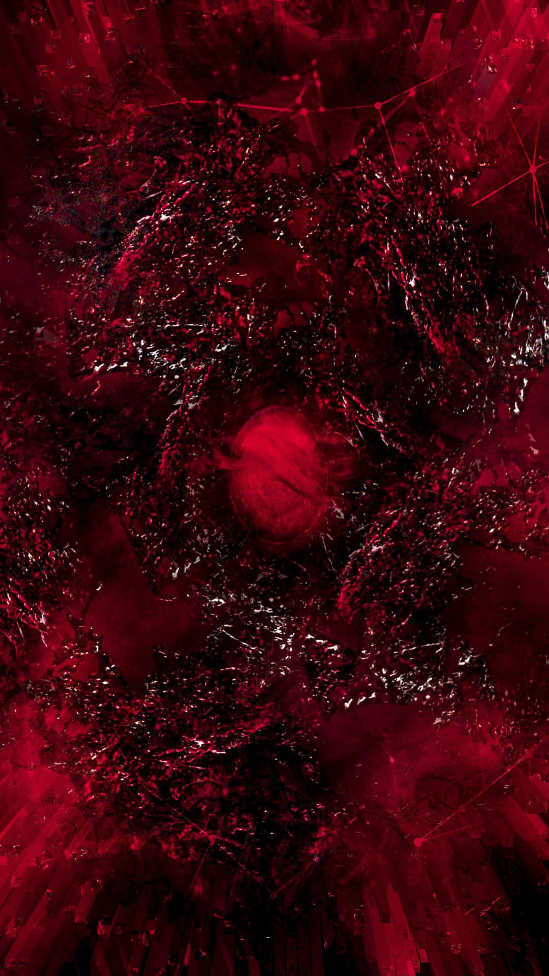 Reality Stone, deep crimson, black, Full HD Phone Wallpaper