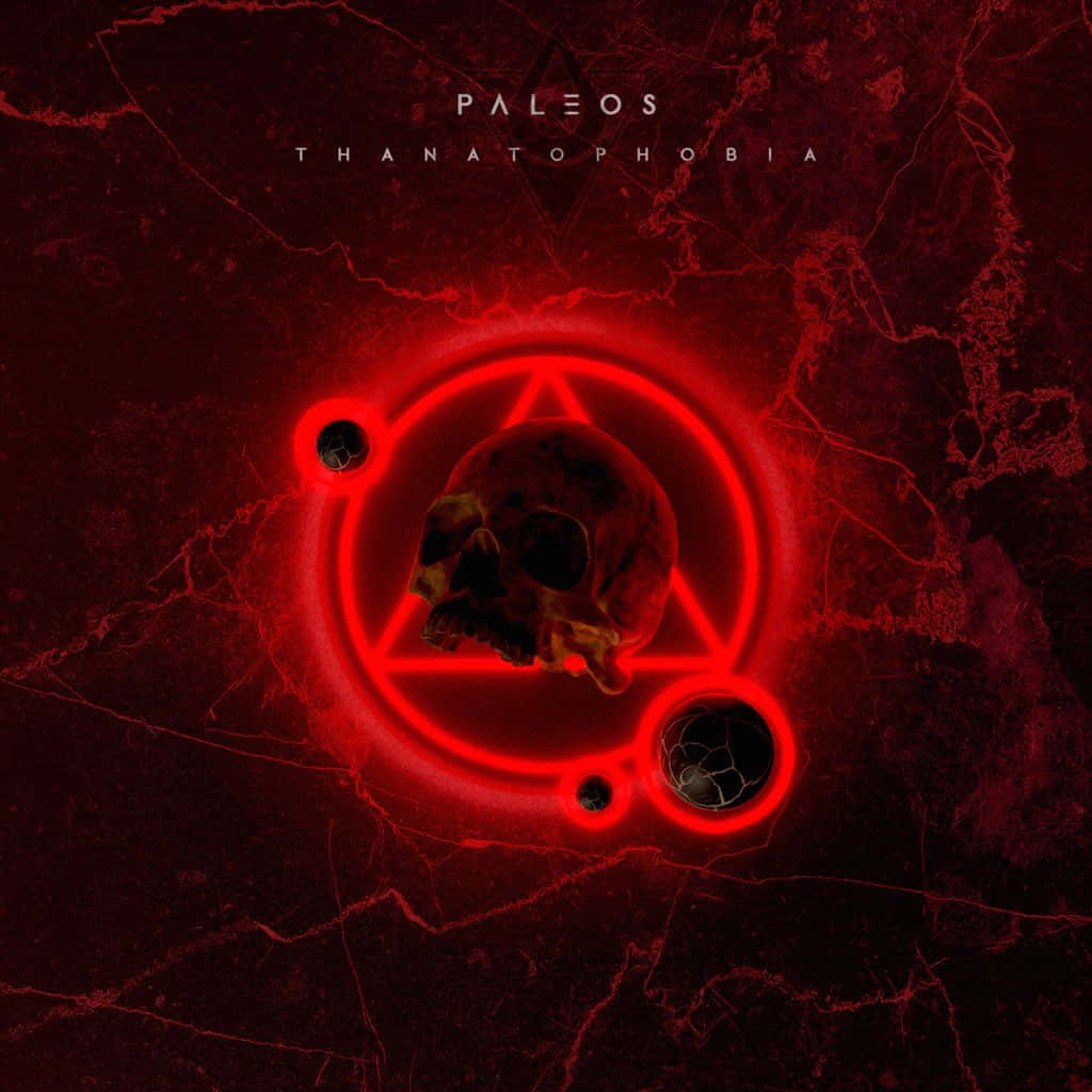 Reality Stone, glowing red pentagram, skull, SD Desktop Wallpaper