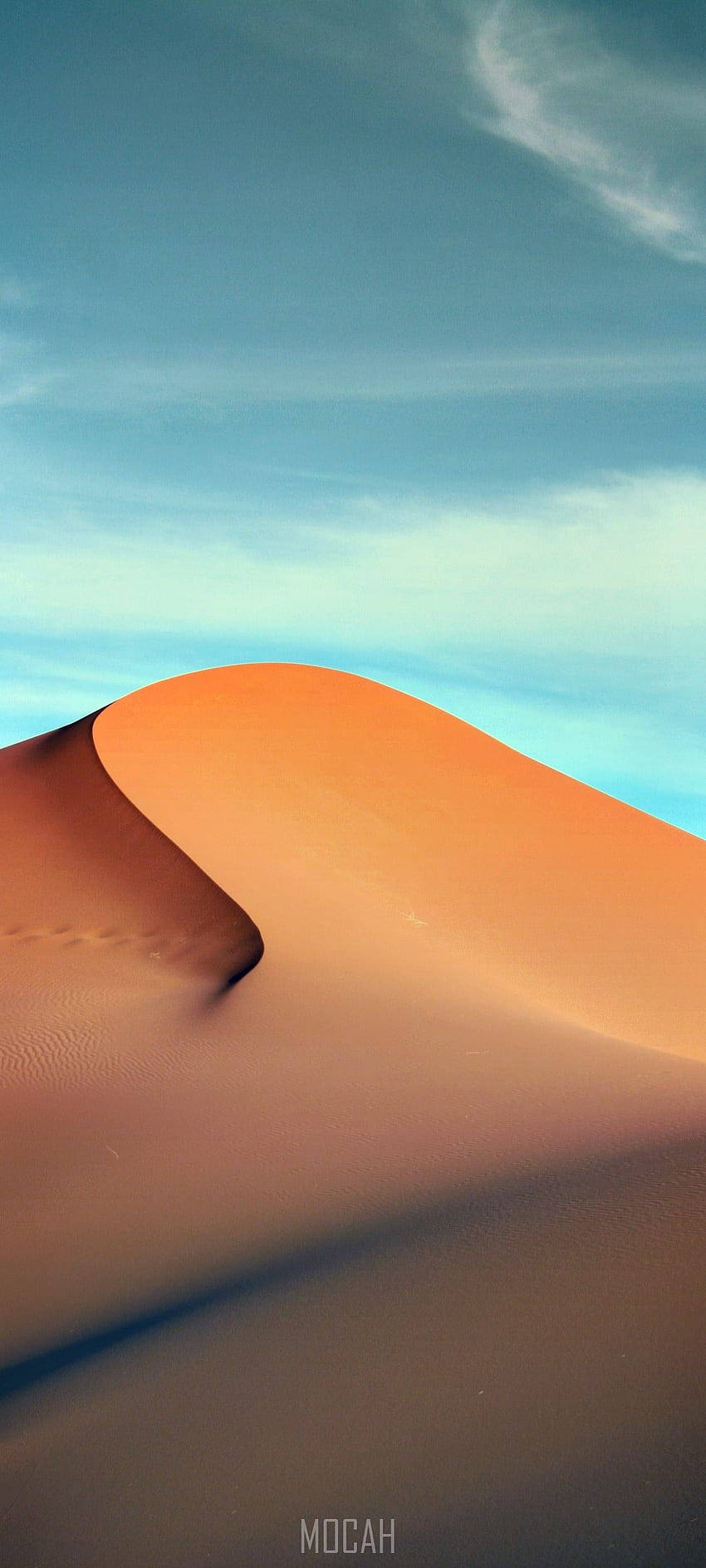 Realme 7 Pro, Sand Dune, orange sand dune, HD Phone Wallpaper