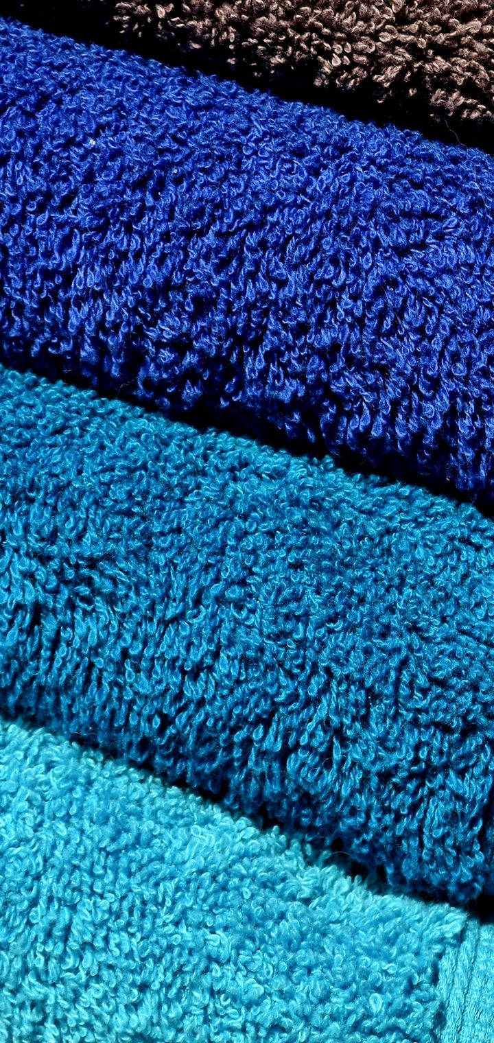 Realme 7, blue, rug texture, HD Phone Wallpaper
