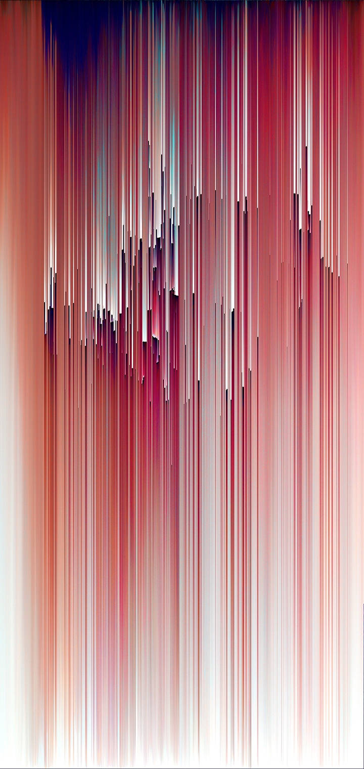 Realme 7, abstract sticks design, red pink and white, HD Phone Wallpaper