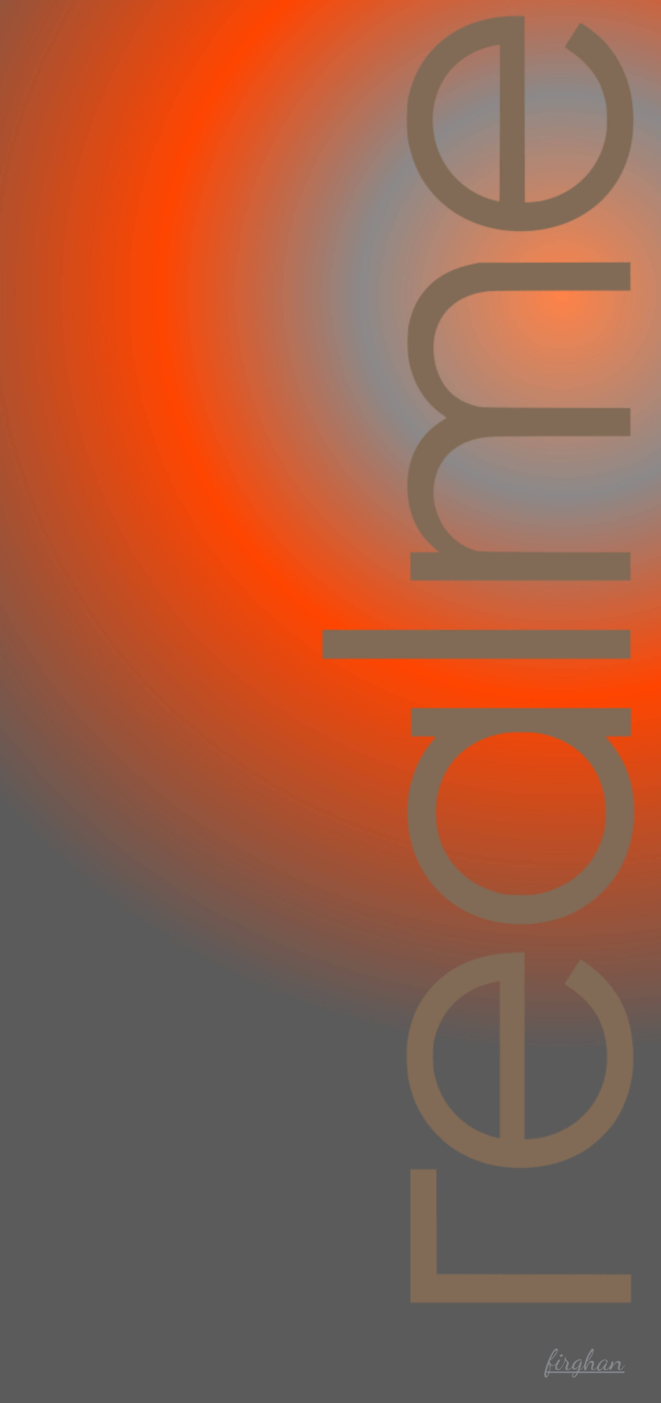 Realme Logo, orange, gray, 4K Phone Wallpaper