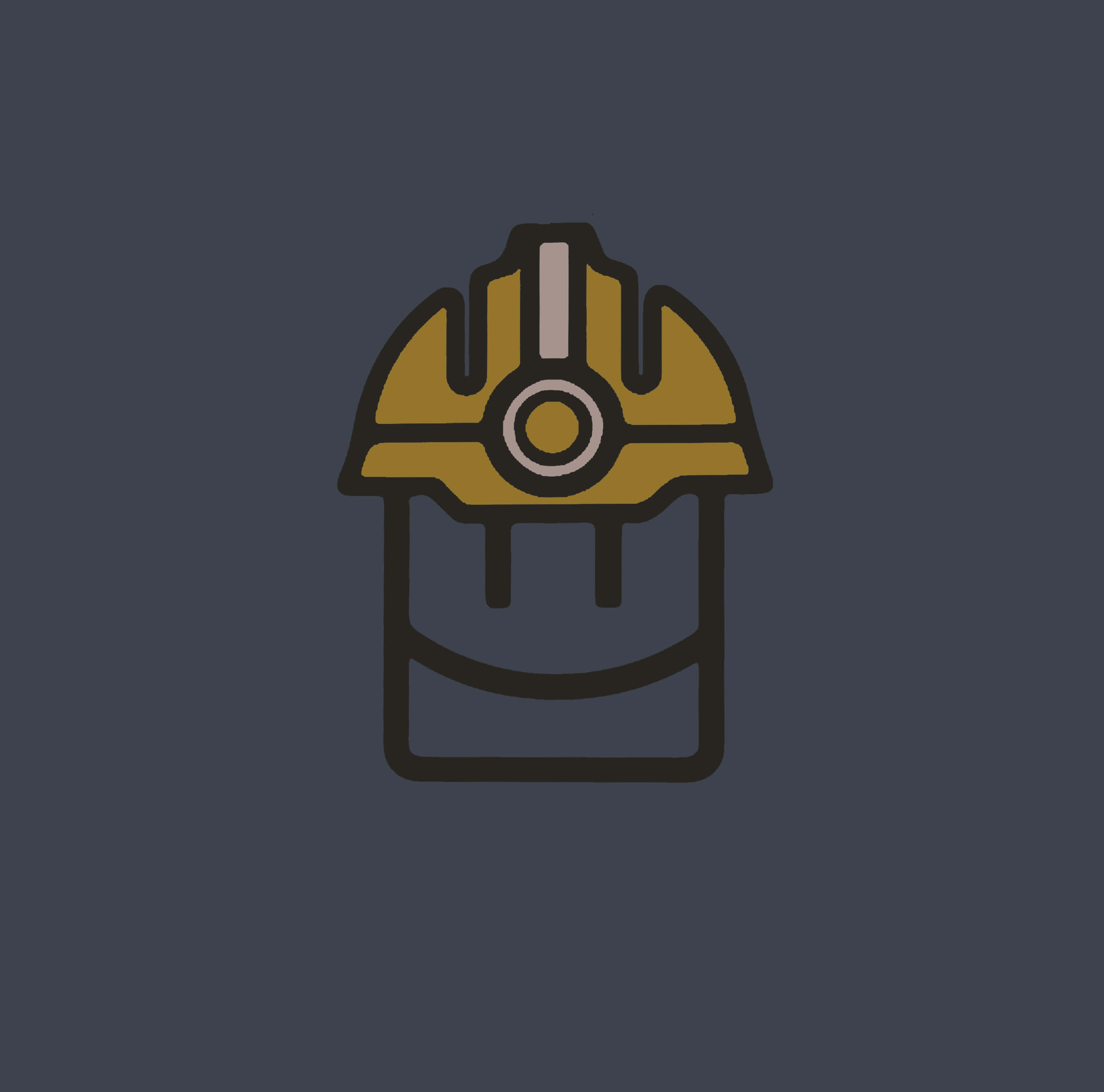 Rec Room, knight helmet, gold, 2K Desktop Wallpaper