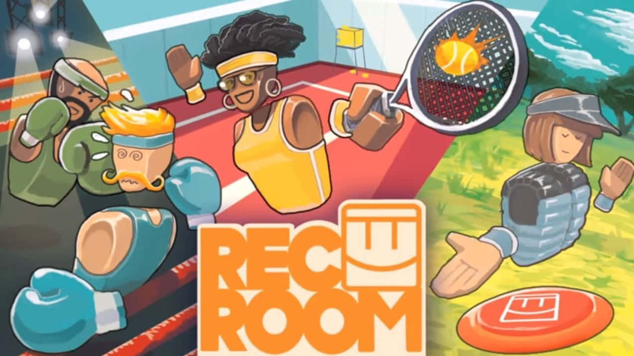 Rec Room, boxing tennis, frisbee, SD Desktop Wallpaper