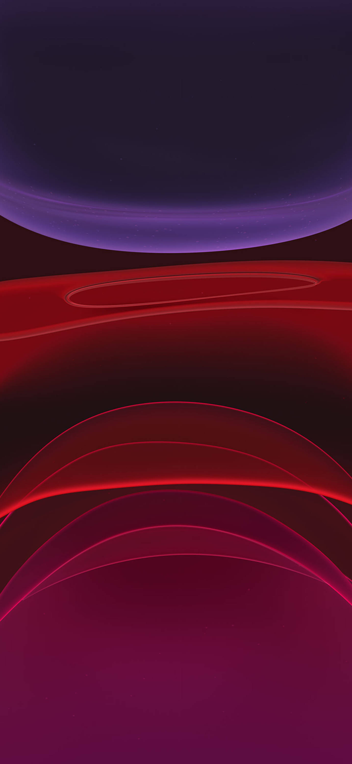 iPhone 11 Pro, red, purple, 2K Phone Wallpaper