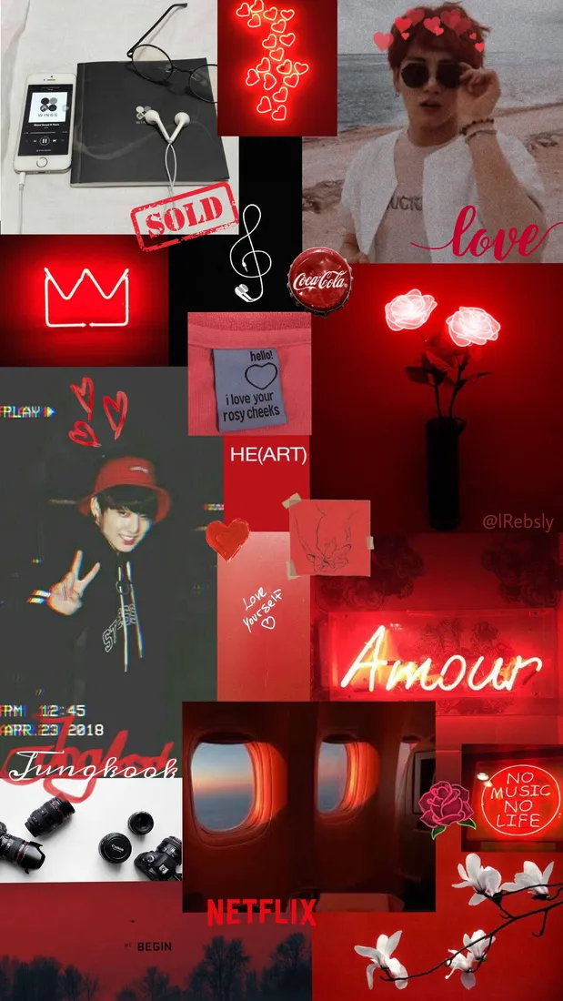 Red Aesthetic iPhone