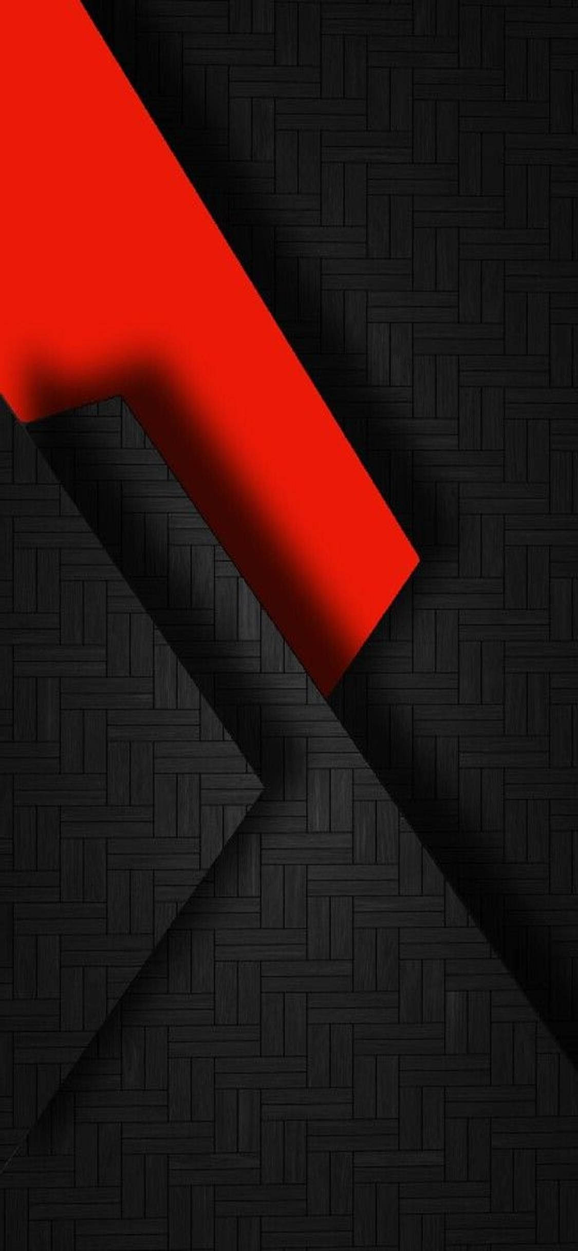 Red And Black iPhone, red diagonal stripe, textured black woven background, Full HD Phone Wallpaper