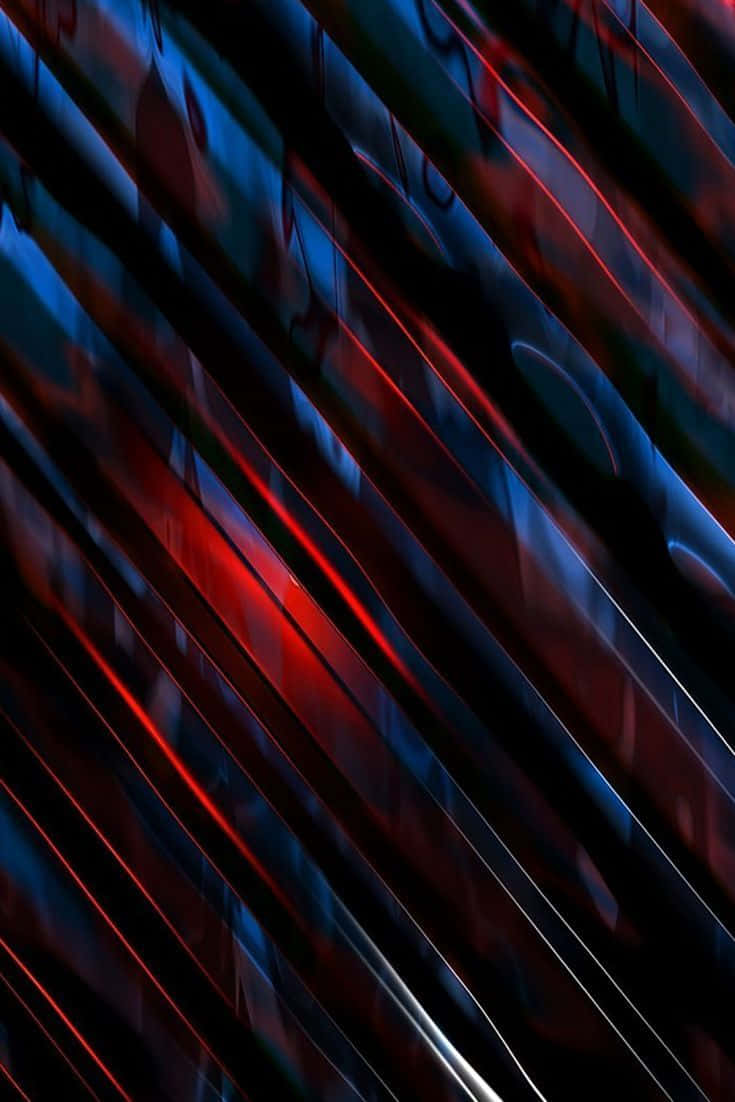Red And Blue Abstract Lines iPhone, glowing red, deep blue, SD Phone Wallpaper