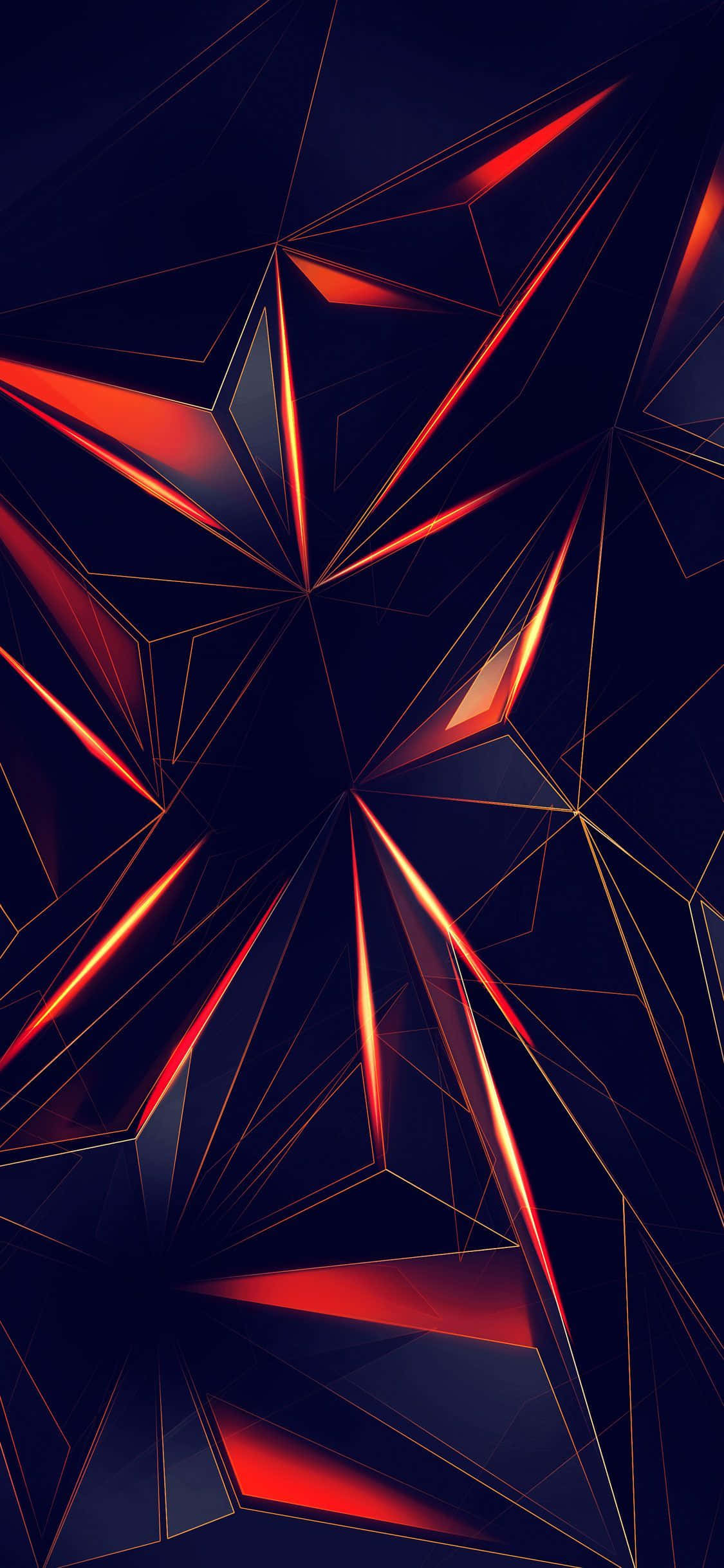 red and blue iPhone, 1125 x 2436, vibrant red, Full HD Phone Wallpaper