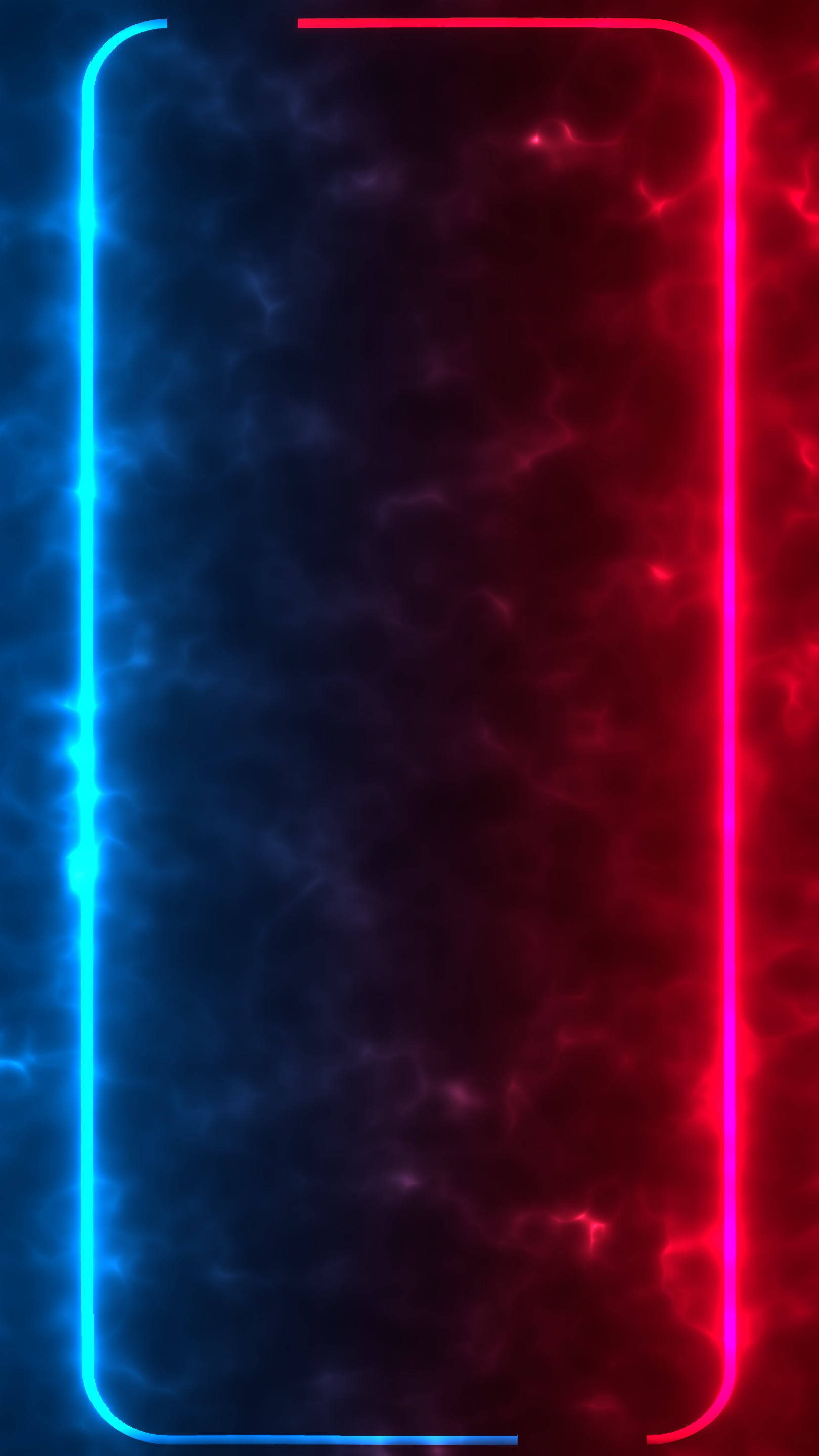 blue and red neon aesthetic, neon lines, smoky abstract background, 2K Phone Wallpaper