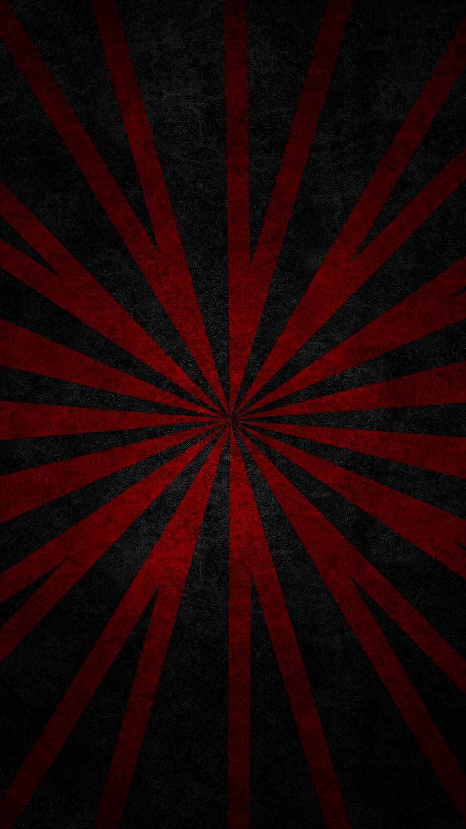 red sunburst, dark gray background, central point, HD Phone Wallpaper